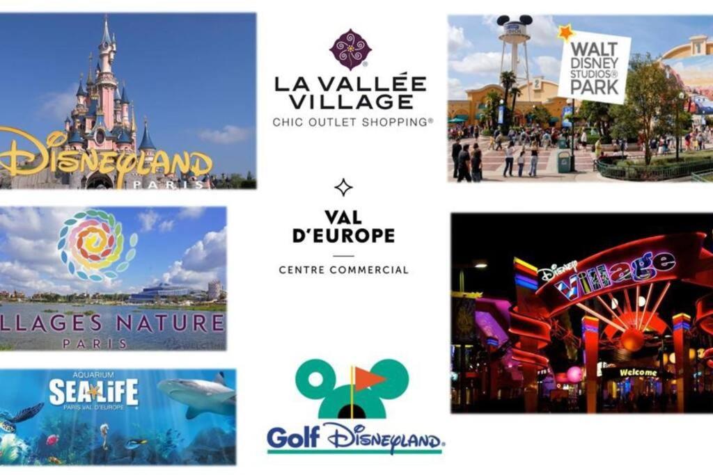Disneyland Paris 70M² Face Parc, Place Ariane Serris Ngoại thất bức ảnh